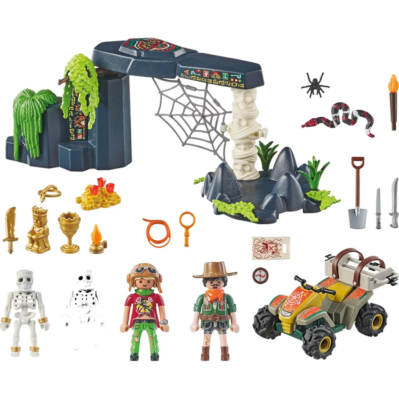 Playmobil sports and action κυνήγι θησαυρού στην ζούγκλα 71454