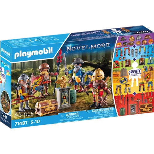 Playmobil my figures: ιππότες του novelmore 71487