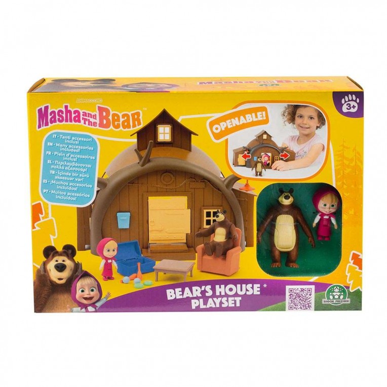 Η Μάσα και ο Αρκούδος Το Σπίτι του Αρκούδου Σετ Παιχνιδιού (MHA22000)