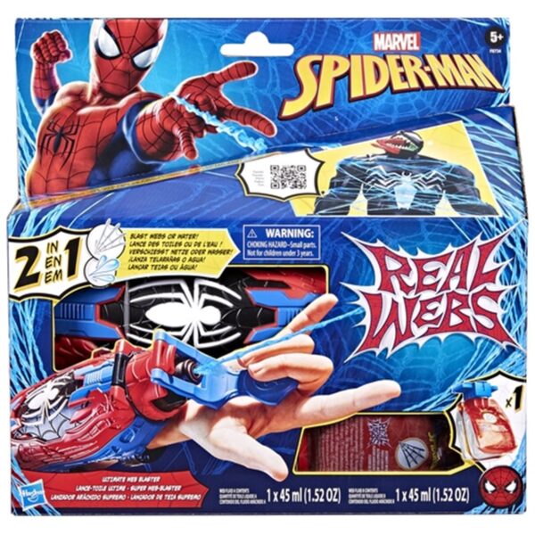 SPIDER-MAN REAL WEBS ULTIMATE WEB BLASTER F8734
