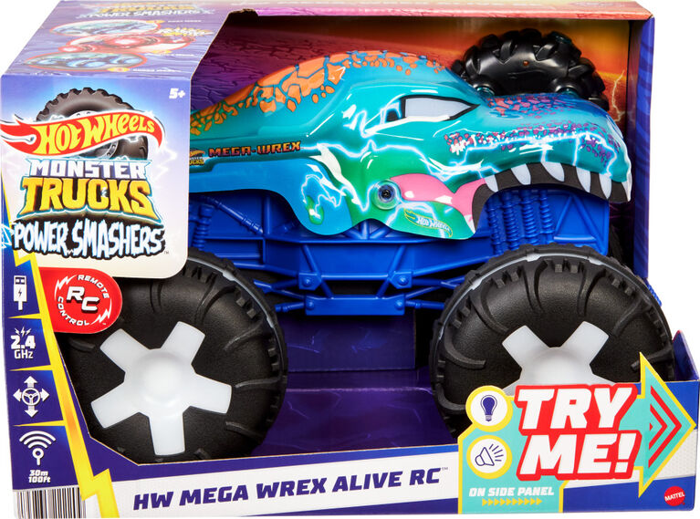 Hot Wheels Τηλεκατευθυνόμενο MT Mega Wrex 1:15 (JBD90)