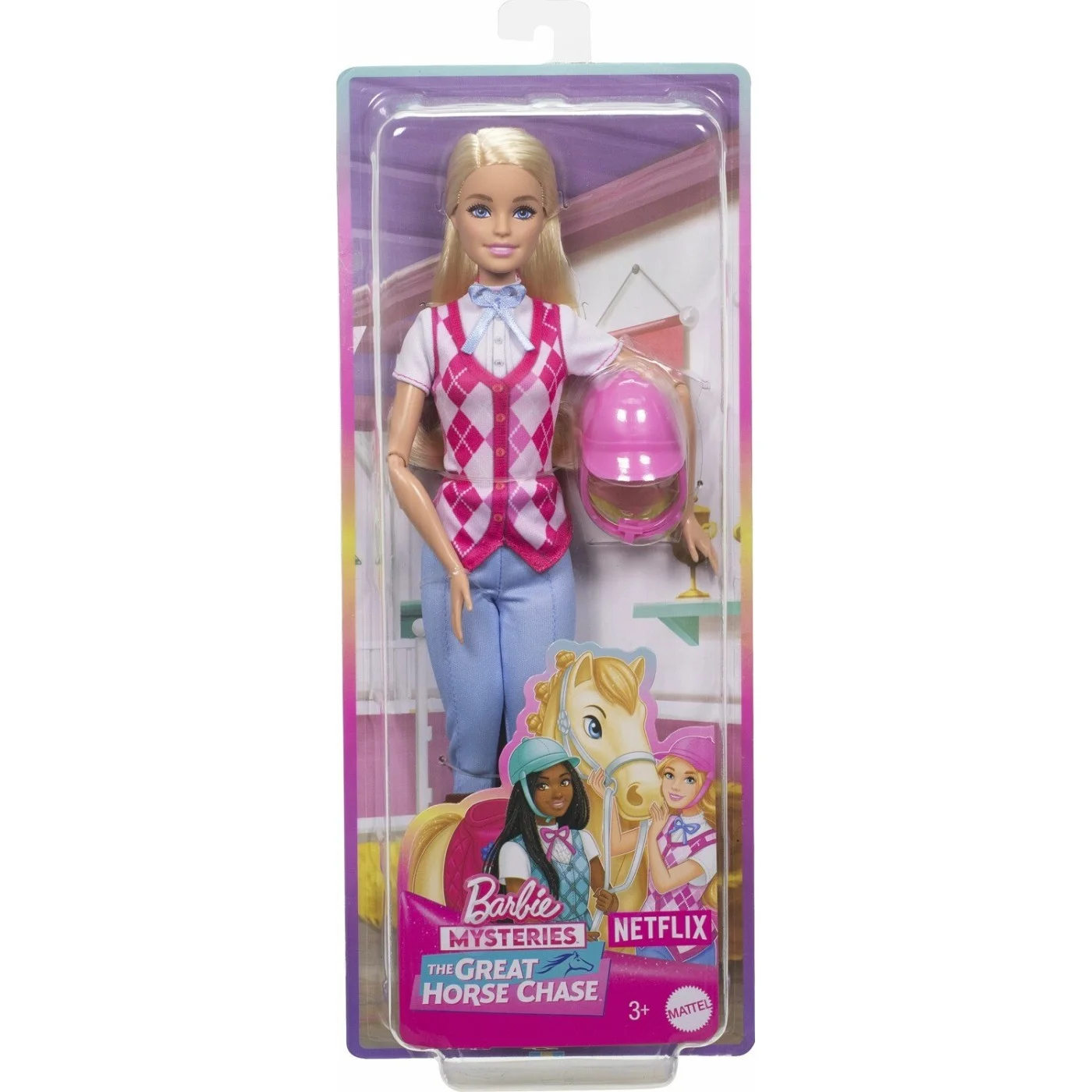 Mattel Barbie Mysteries The Horse Chase Doll HXJ38