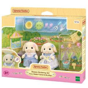 THE SYLVANIAN FAMILIES FLORA RABBIT BLOSSOM GARDENING SET (#5736)