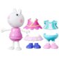 Hasbro Peppa Pig Suzy Sheep-Up Figure With 6 Easy-On Fashion Accessories Κούκλα F8859 / G0330