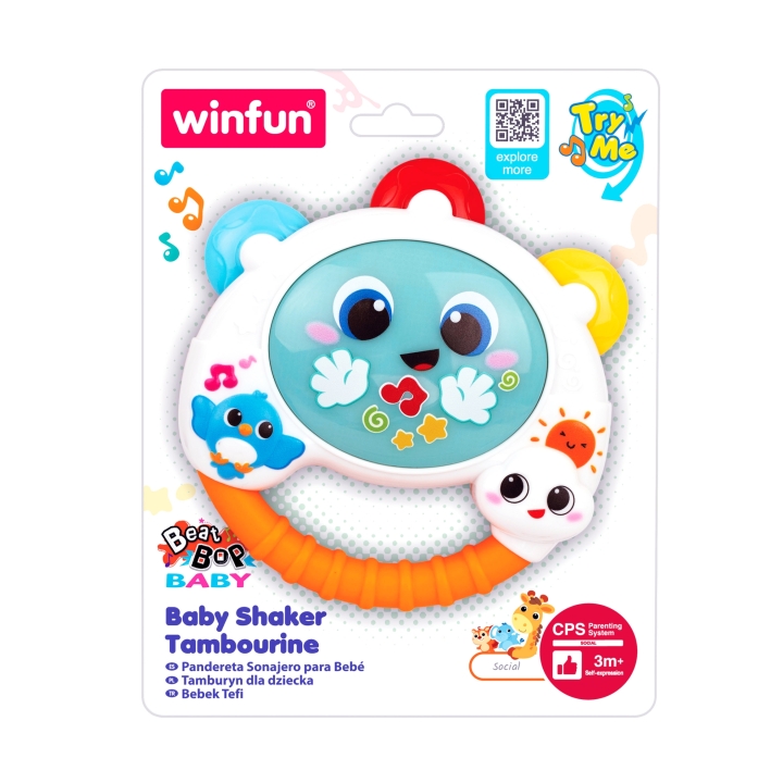 Winfun Κουδουνίστρα Τύμπανο Baby Shaker (403308)