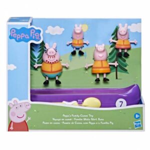 Hasbro Παιχνίδι Μινιατούρα Peppa Pig Family Canoe Trip (F3660)