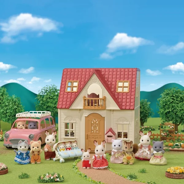 Epoch Sylvanian Families Red Roof Cosy Cottage - Σπίτι Του Αγρού Με Κόκκινη Σκεπή 5567