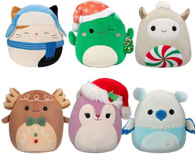 Λούτρινο Squishmallows Xmas W1B 19εκ (6 Σχέδια)