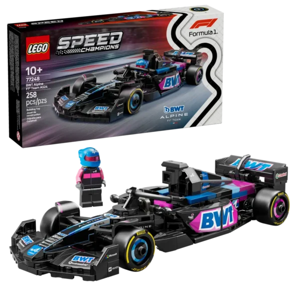 LEGO Speed Champions BWT Alpine F1® Team A524 Race Car 77248