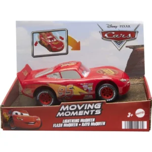 Mattel Disney And Pixar Cars Moving Moments Κεραυνός Μακουίν Που Αλλάζει Εκφράσεις HPH64