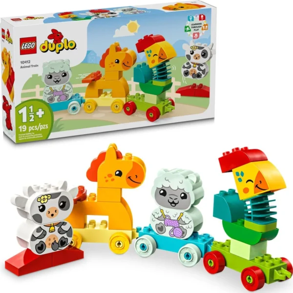 LEGO duplo τρένο με ζώα 10412