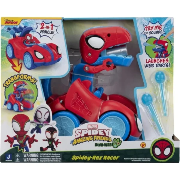 Spidey-Rex Όχημα 2 Σε 1 (JWS00270)