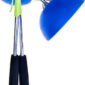 Eureka Set Acrobat 105 Rubber Diabolo Blue