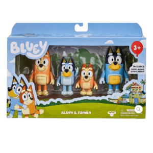 GIOCHI PREZIOSI BLUEY ΦΙΓΟΥΡΑ 4 PACK ΟΙΚΟΓΕΝΕΙΑ BLUEY (BLYA6100)