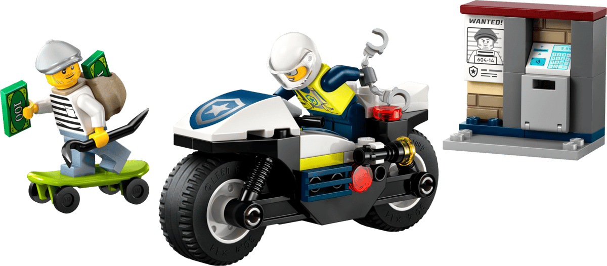 LEGO City Police Motorcycle Chase (60455)