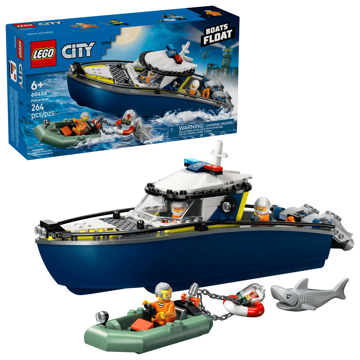 LEGO City Police Boat Chase (60456)