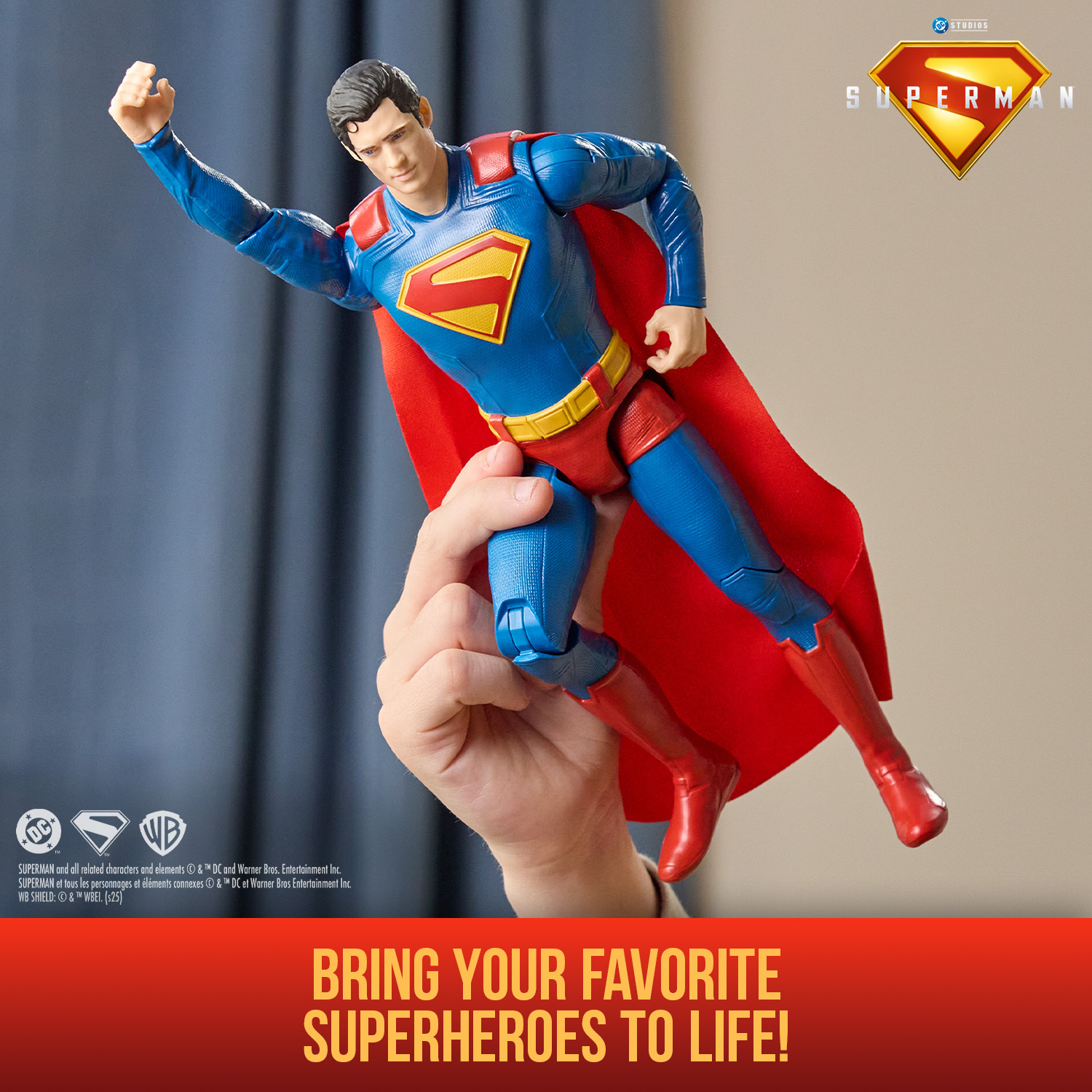 Spin Master DC Superman Movie: Superman - Action Figure 12" (6073657)