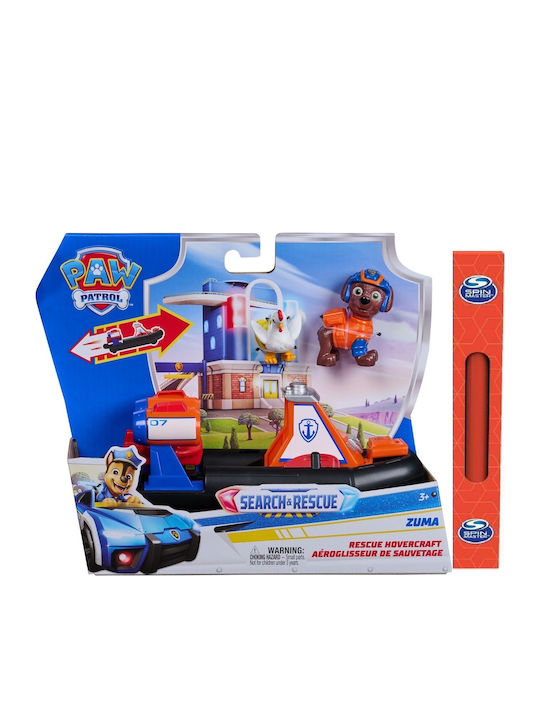 Παιχνιδολαμπάδα Spin Master Paw Patrol Search & Rescue Zuma Rescue Hovercraft Vehicle Playset 20155161