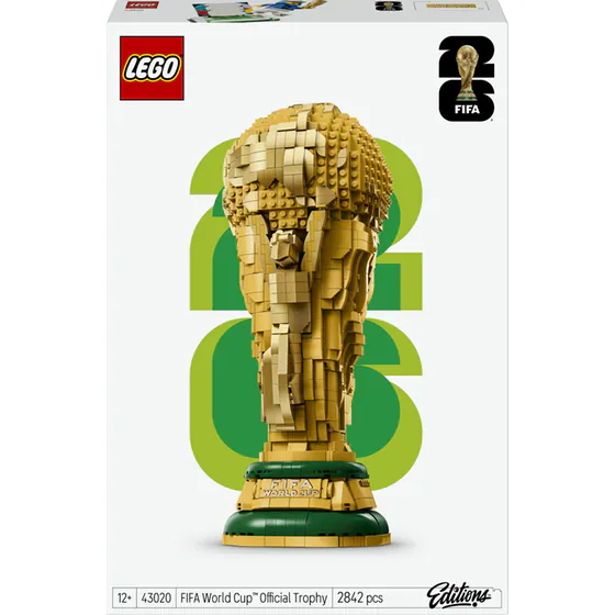 LEGO® Editions Επίσημο Τρόπαιο Παγκοσμίου Κυπέλλου Ποδοσφαίρου (43020)