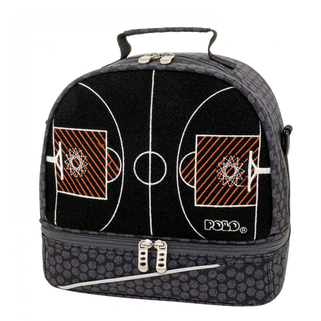 POLO LUNCH BAG KID’S FUN II 971003-8423 ΜΑΥΡΟ ΜΠΑΣΚΕΤ (2026)