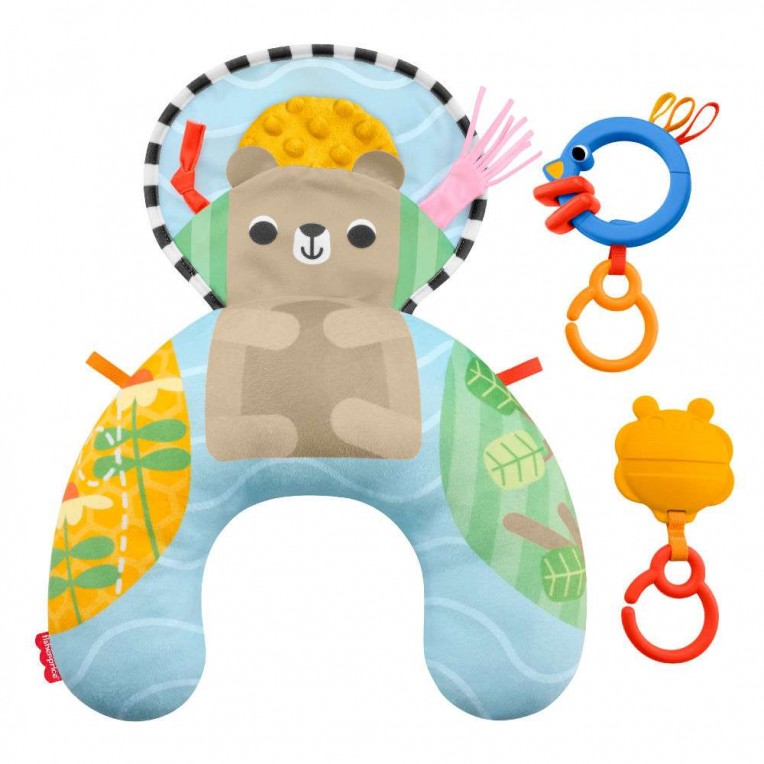 Fisher-Price Μαξιλαράκι Δραστηριοτήτων με Αρκουδάκι (JHB44)