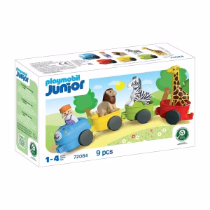 Playmobil Junior: Τρένο Με Ζωάκια (72084)