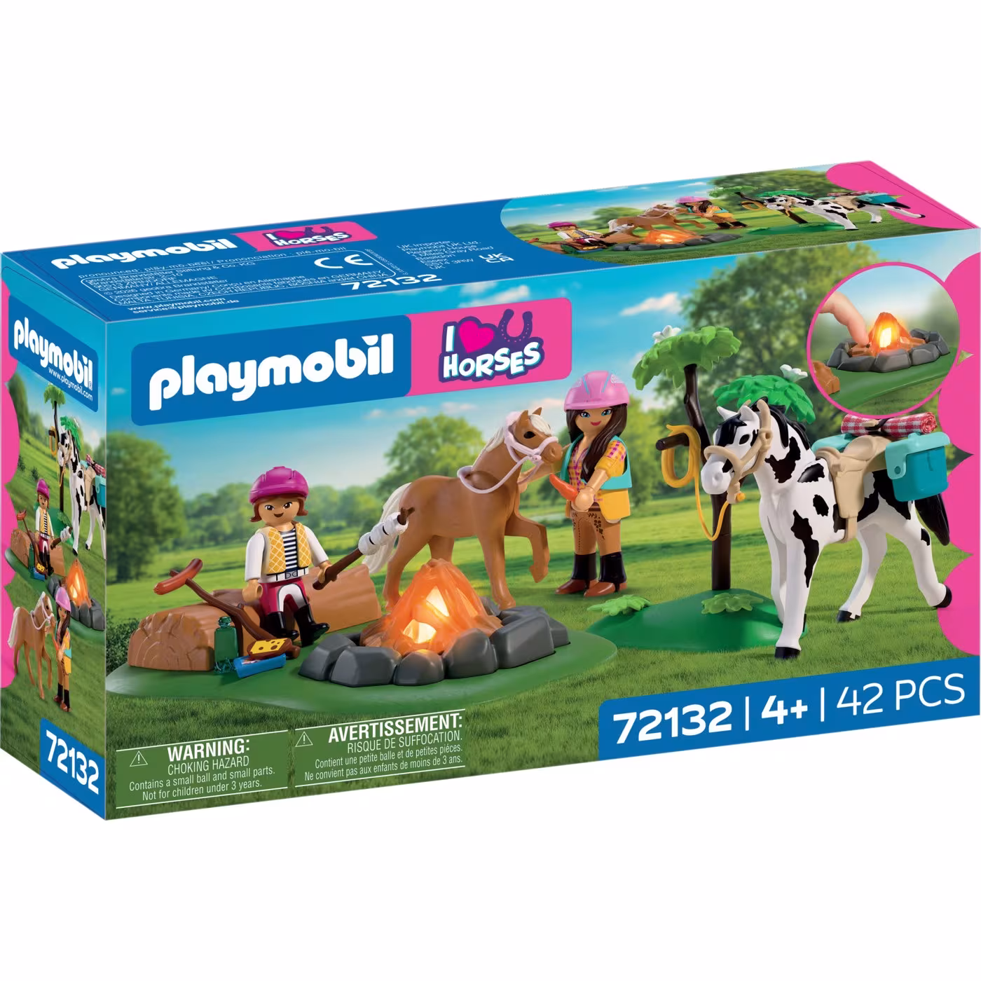 Playmobil Εκδρομή Στην Εξοχή Με Άλογα (72132)
