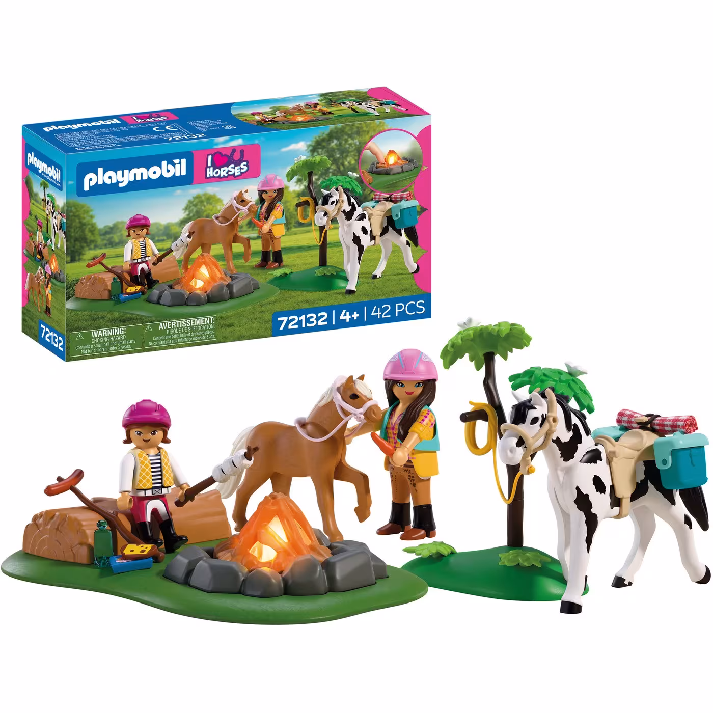 Playmobil Εκδρομή Στην Εξοχή Με Άλογα (72132)