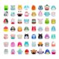 Squish-a-Longs by SquishMallows 2 Squishy Figures Blind Capsule Series 6 - 24 Designs (JWSL0242)