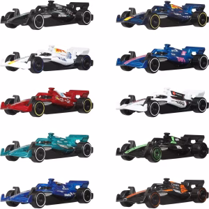 Mattel Hot Wheels Αυτοκινητάκια F1 - Σετ Των 10 (JMM24)