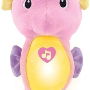 Fisher Price Ιππόκαμπος Φωτεινό Αλογάκι Της Θάλασσας-Ροζ (DGH73)