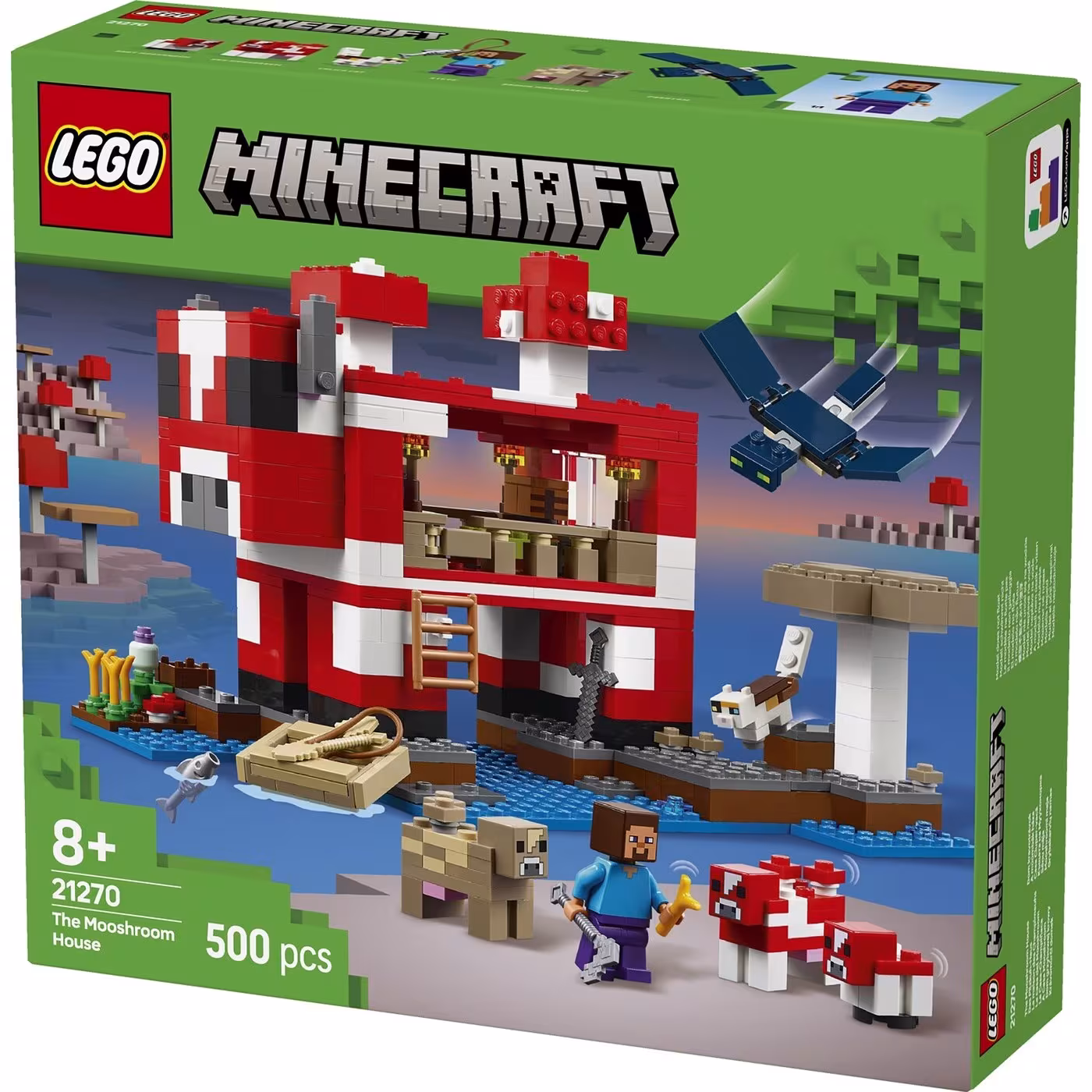 LEGO® Minecraft The Mooshroom House (21270)