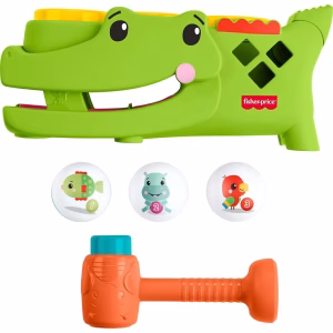 Mattel fisher-price κροκοδειλος παιχνιδι με μπαλιτσες (JLB94)
