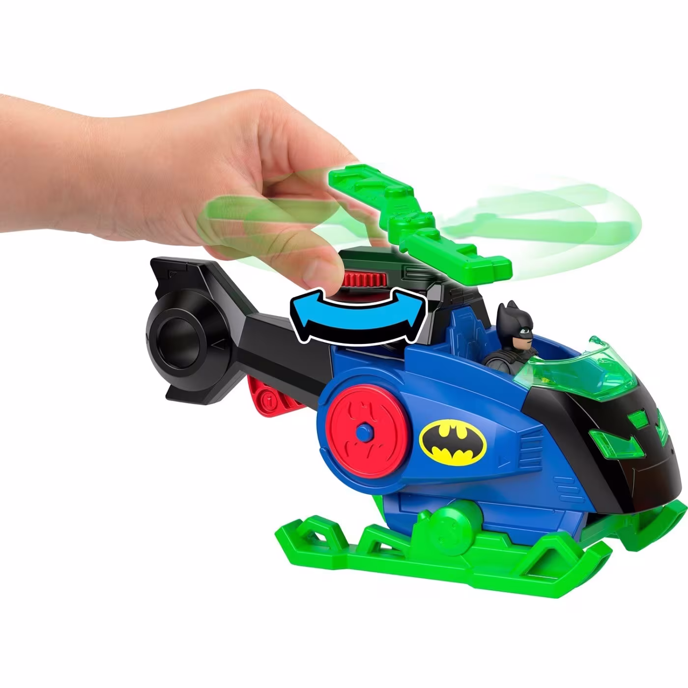 Mattel Fisher-Price Imaginext - Batman Με Ελικόπτερο (JML97)