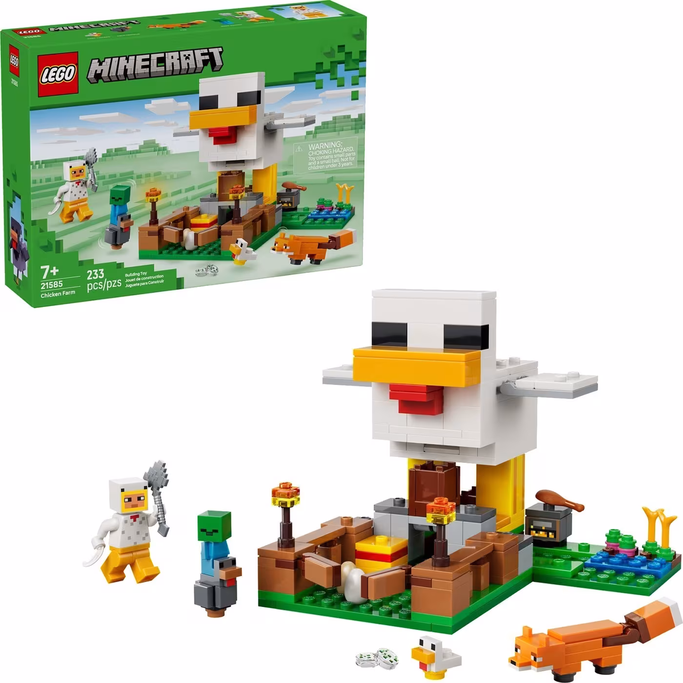 LEGO® Minecraft Chicken Farm (21585)