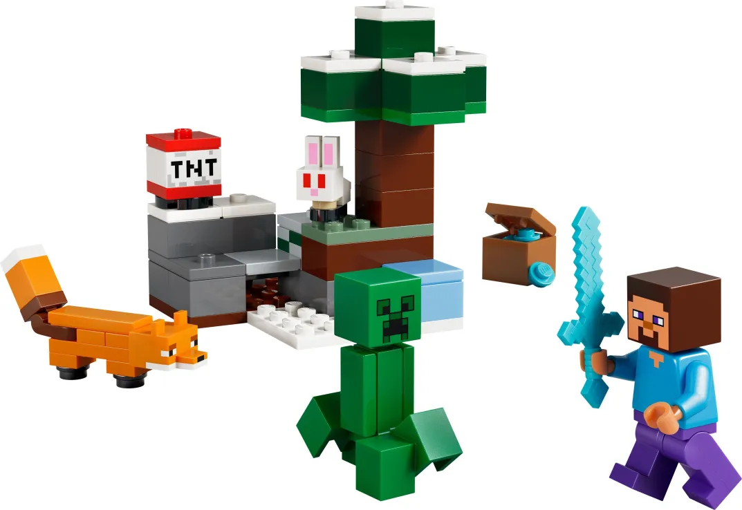 LEGO® Minecraft Steve's Taiga Adventure (21583)